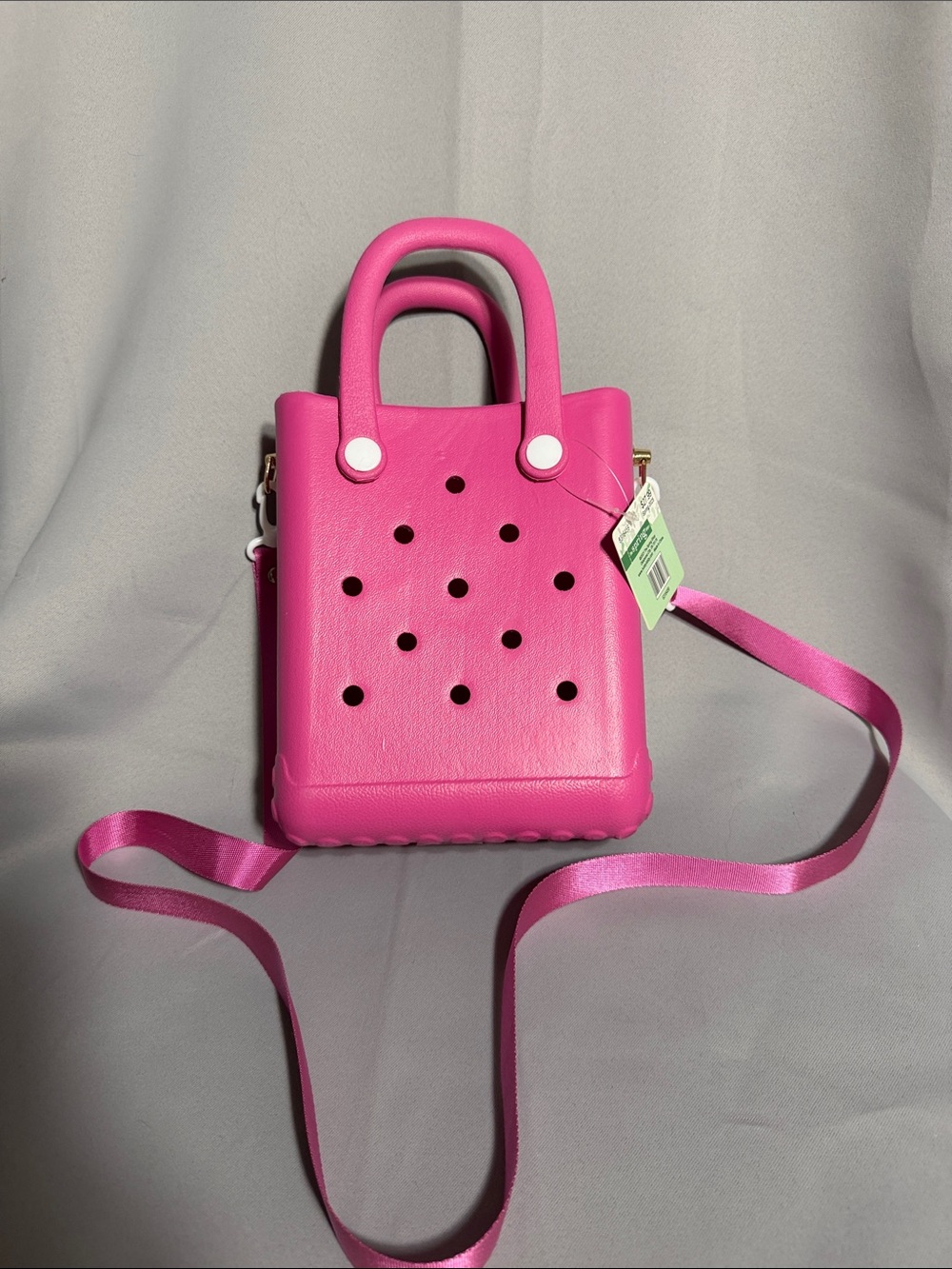 Hobby Lobby Hot Pink Mini Crossbody Tote